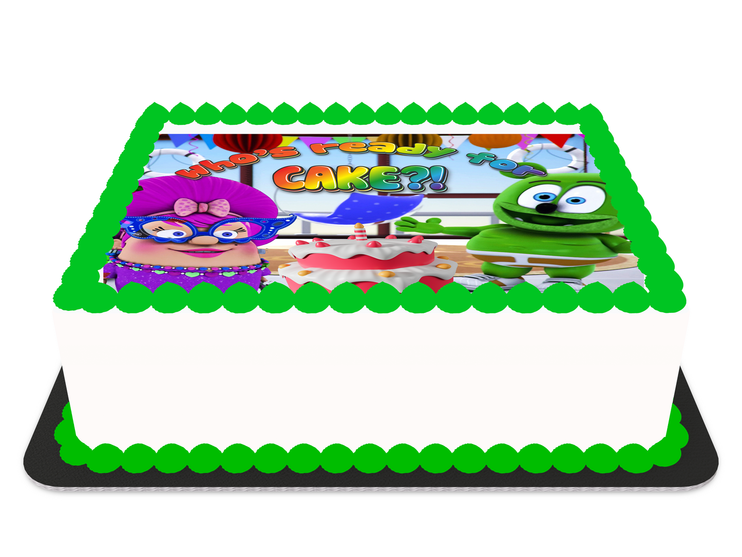 Gummibar and Friends® Cake Edible Cake Topper